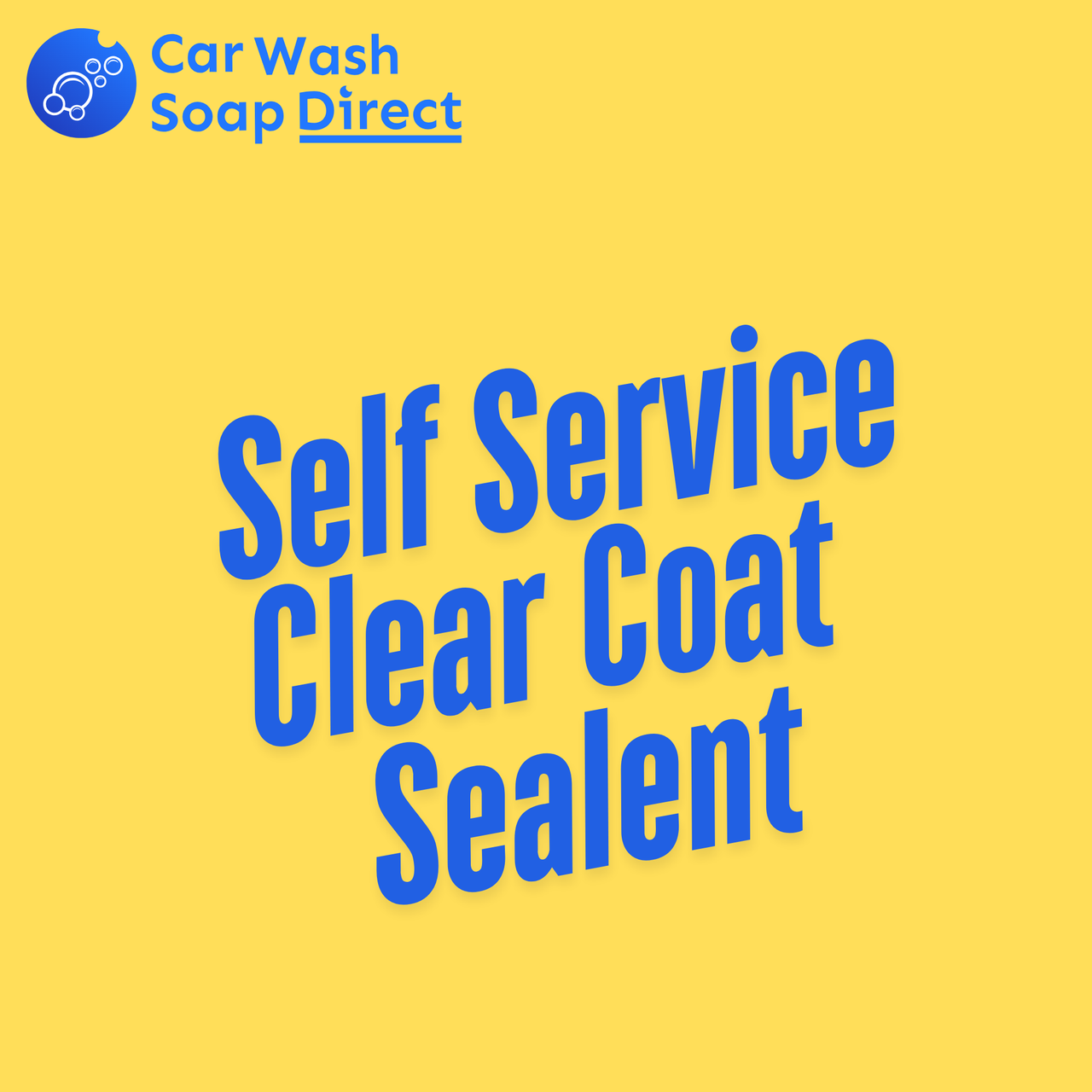 Self Service Clear Coat Sealant