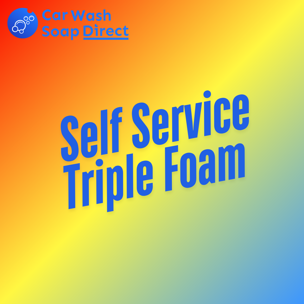 Self Service Triple Foam