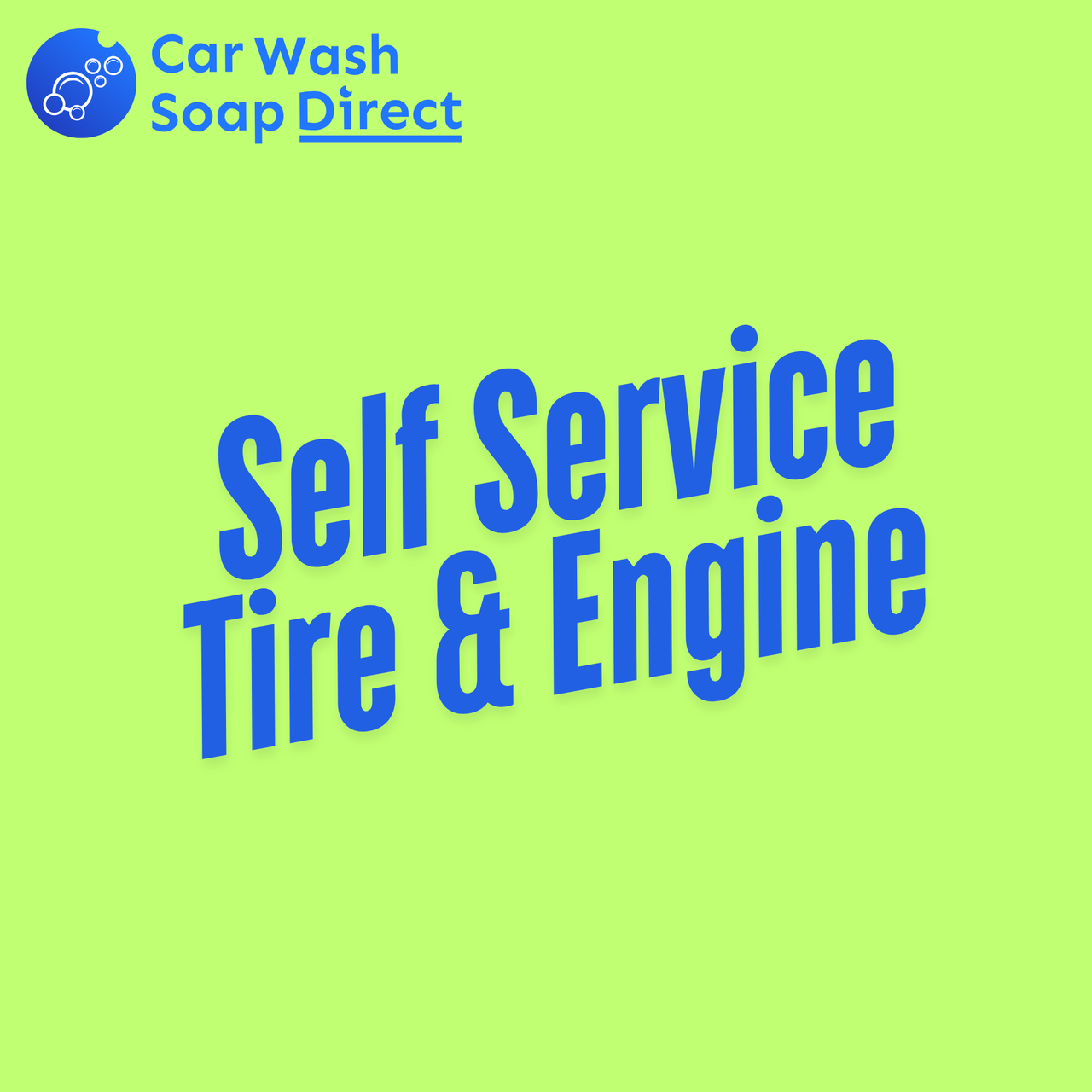 Self Service Tire & Engine Cleaner